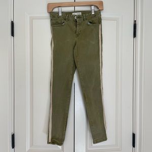 Zara Kids Olive Skinny Jeans, size 11-12